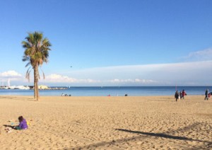 Barcelona beach